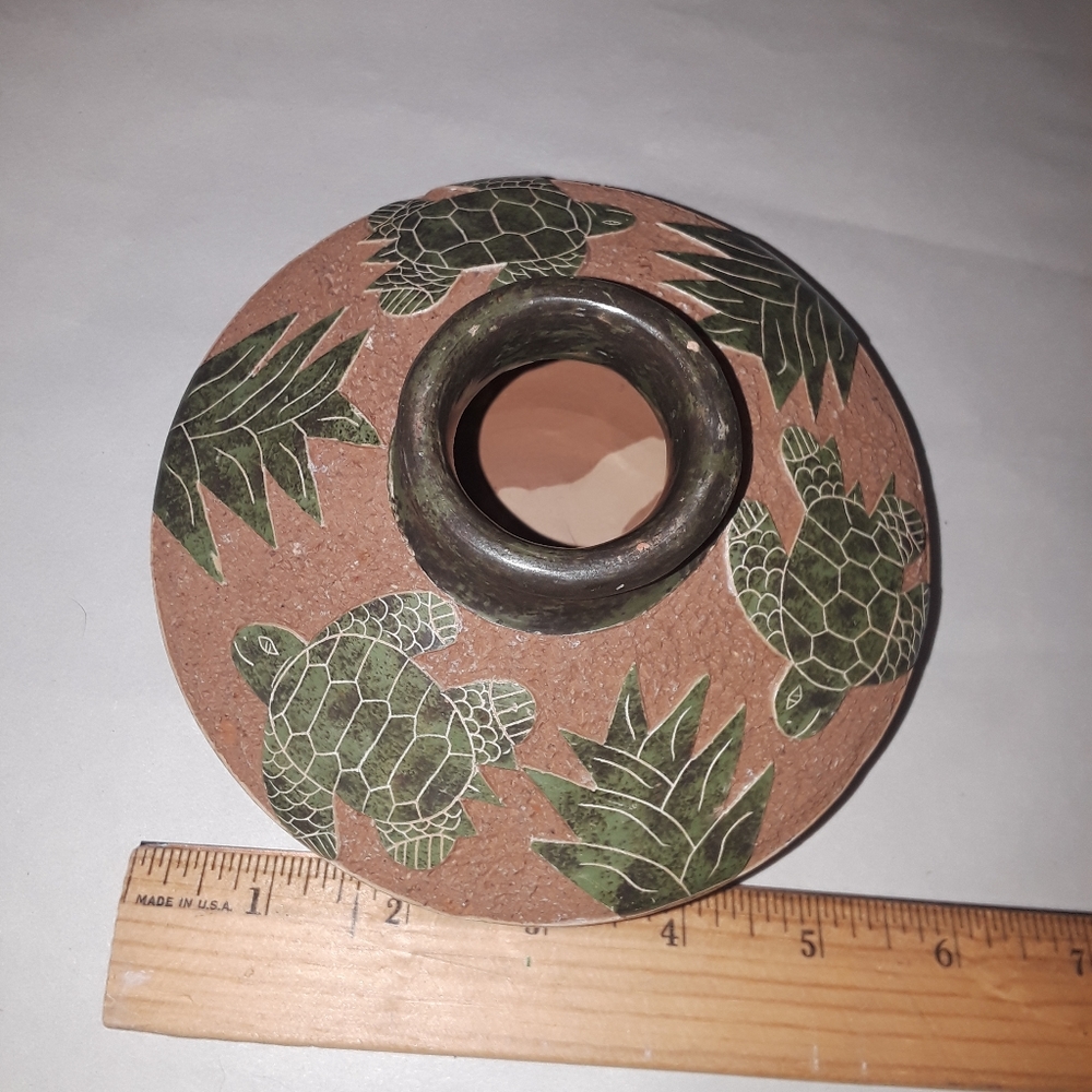 Set of 2 Pottery Art (signed by artist)